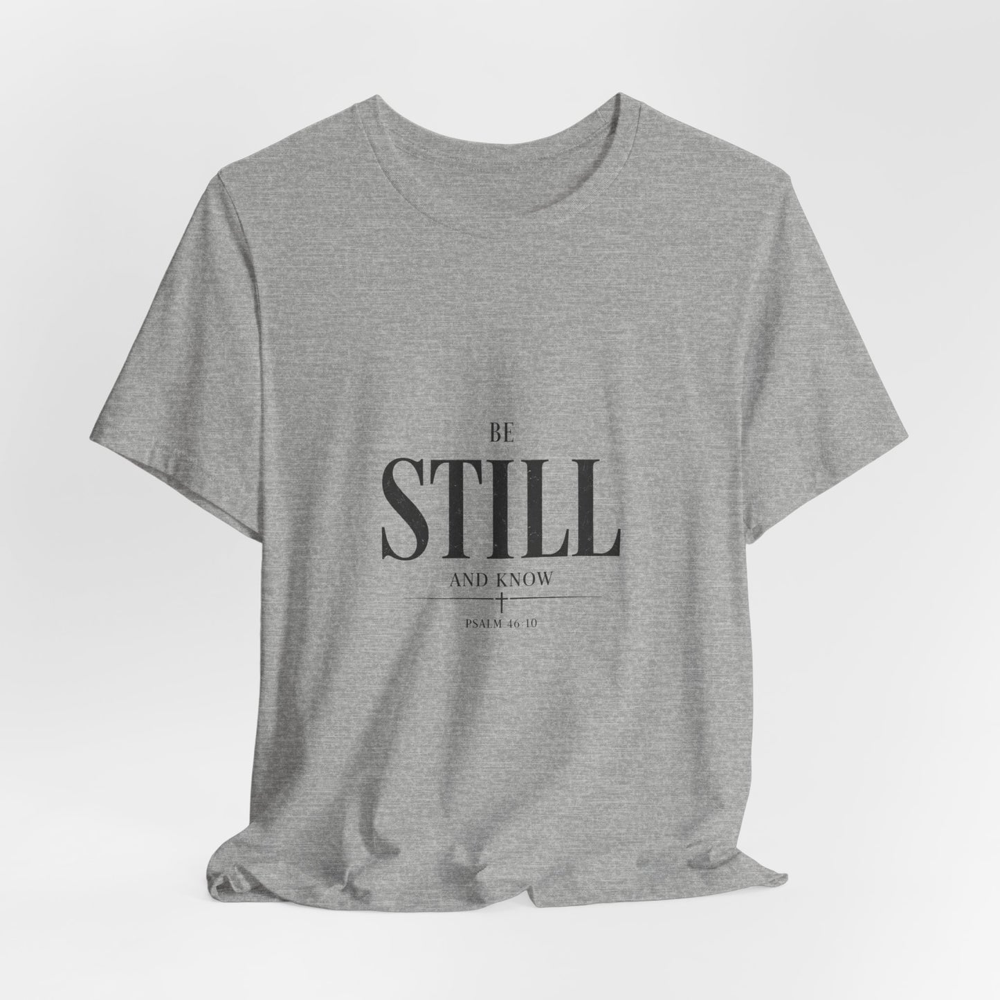 Be Still Christian Tee — Groovy Script Streetwear