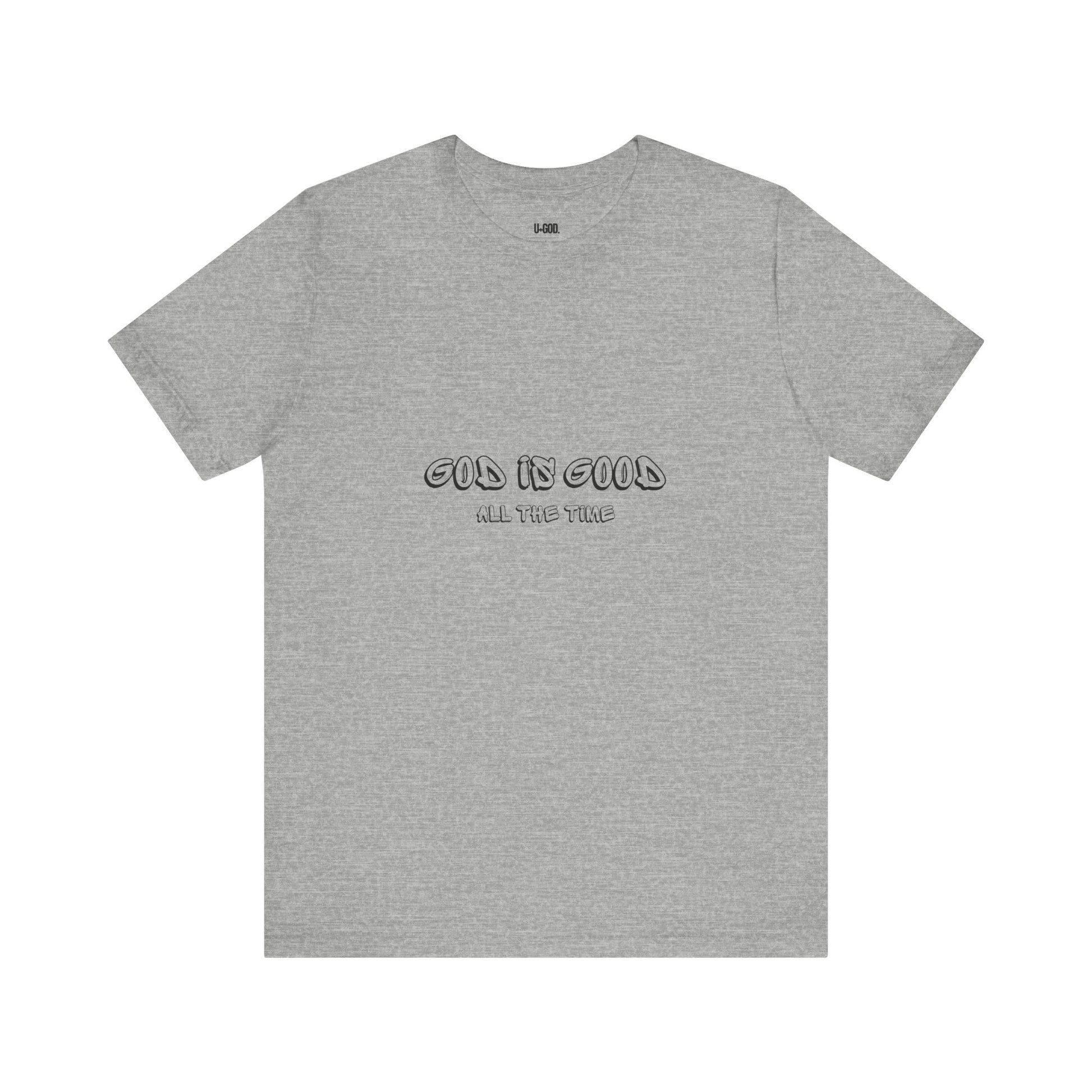 Comfort Colors Christian Unisex Tee Shirt God is Good Faith Religious Gift - U+GOD