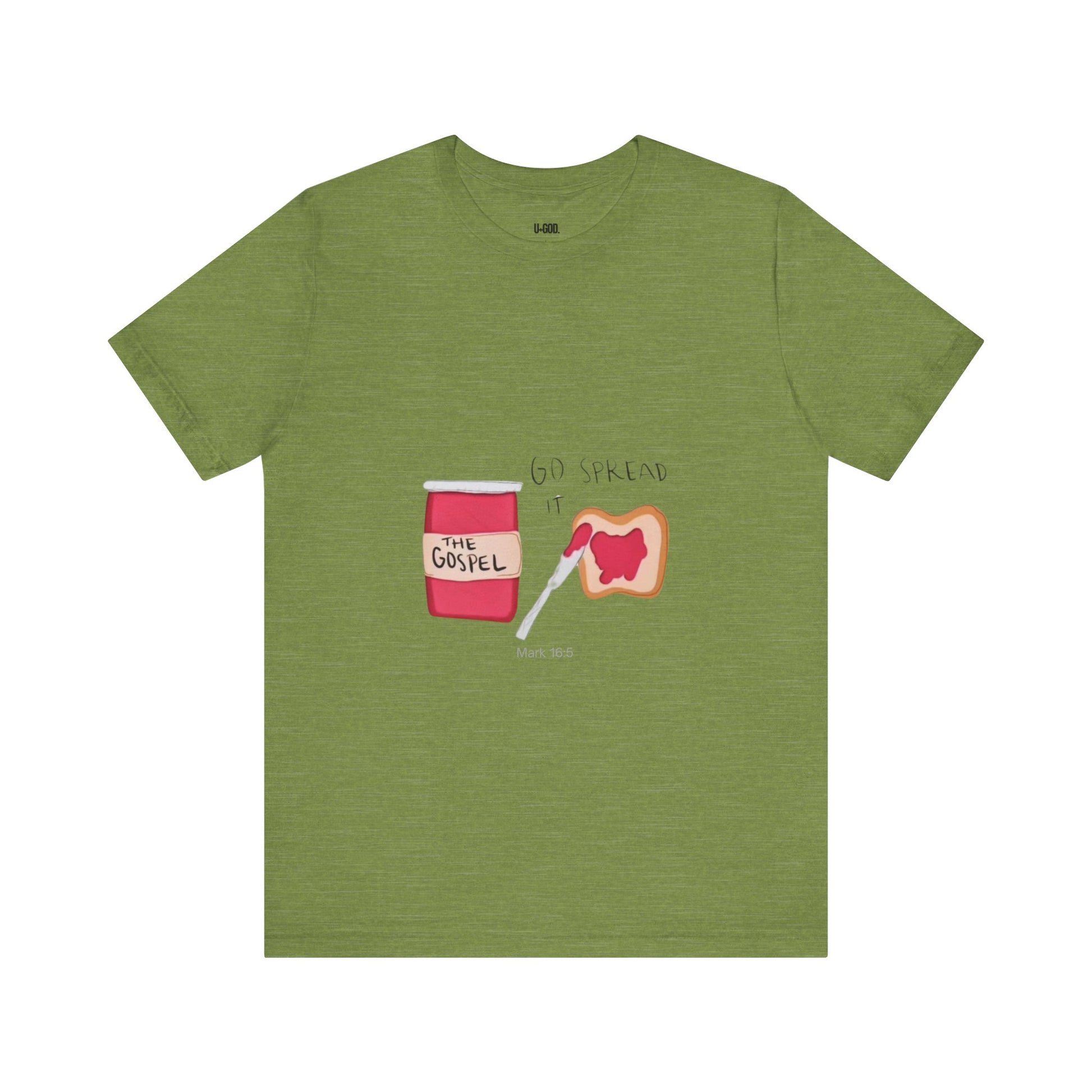 Spread the Good News: Jelly on Bread Design - U+GOD