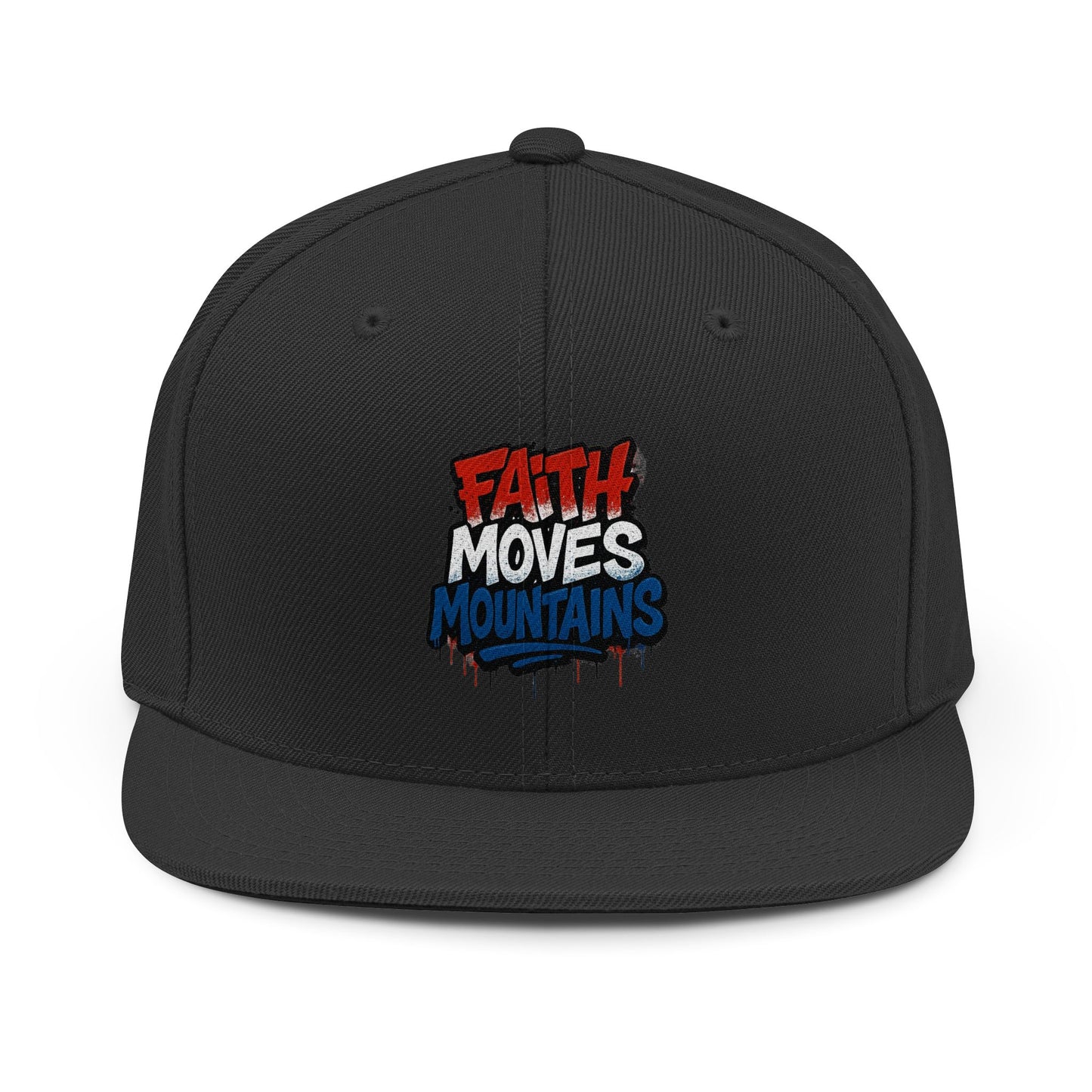 Faith Moves Mountains Snapback Hat