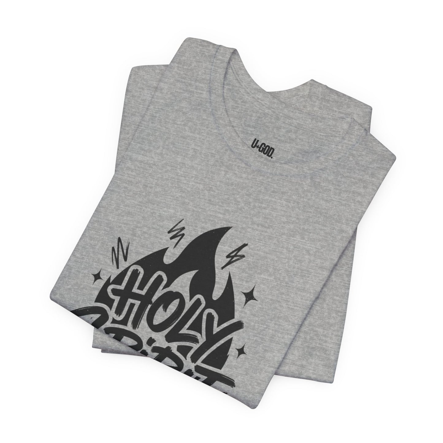 Holy Spirit Energy T-Shirt — Christian Streetwear Groovy Typography