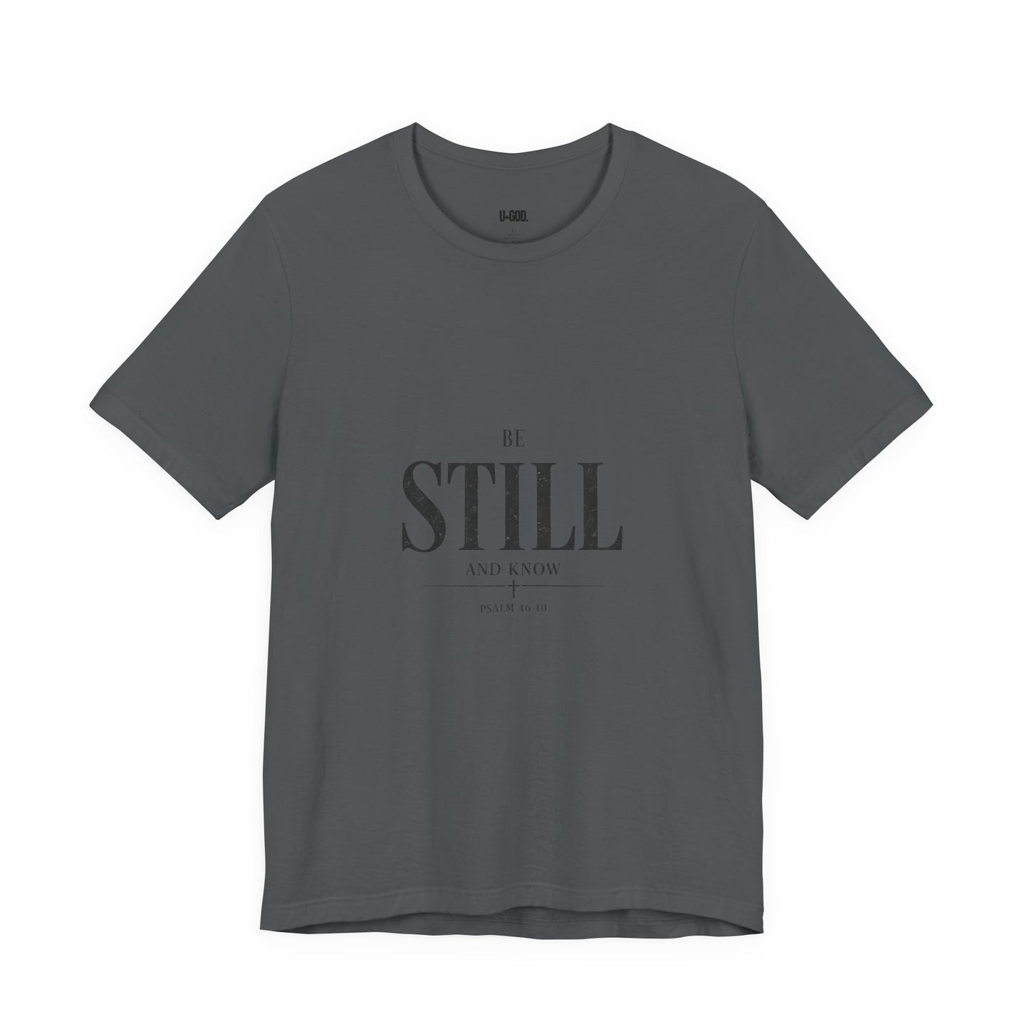 Be Still Christian Tee — Groovy Script Streetwear