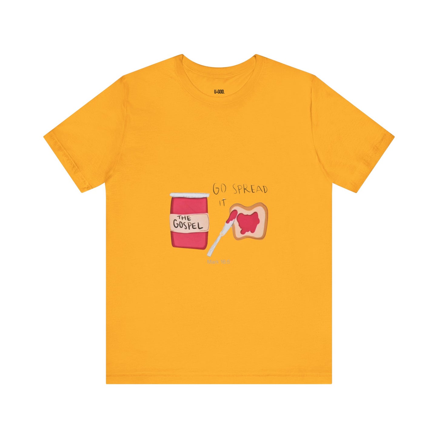 Spread the Good News: Jelly on Bread Design - U+GOD