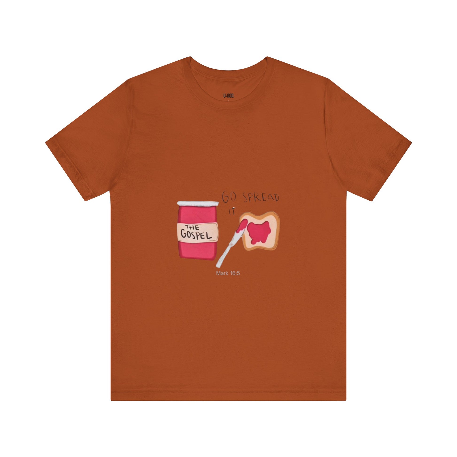 Spread the Good News: Jelly on Bread Design - U+GOD