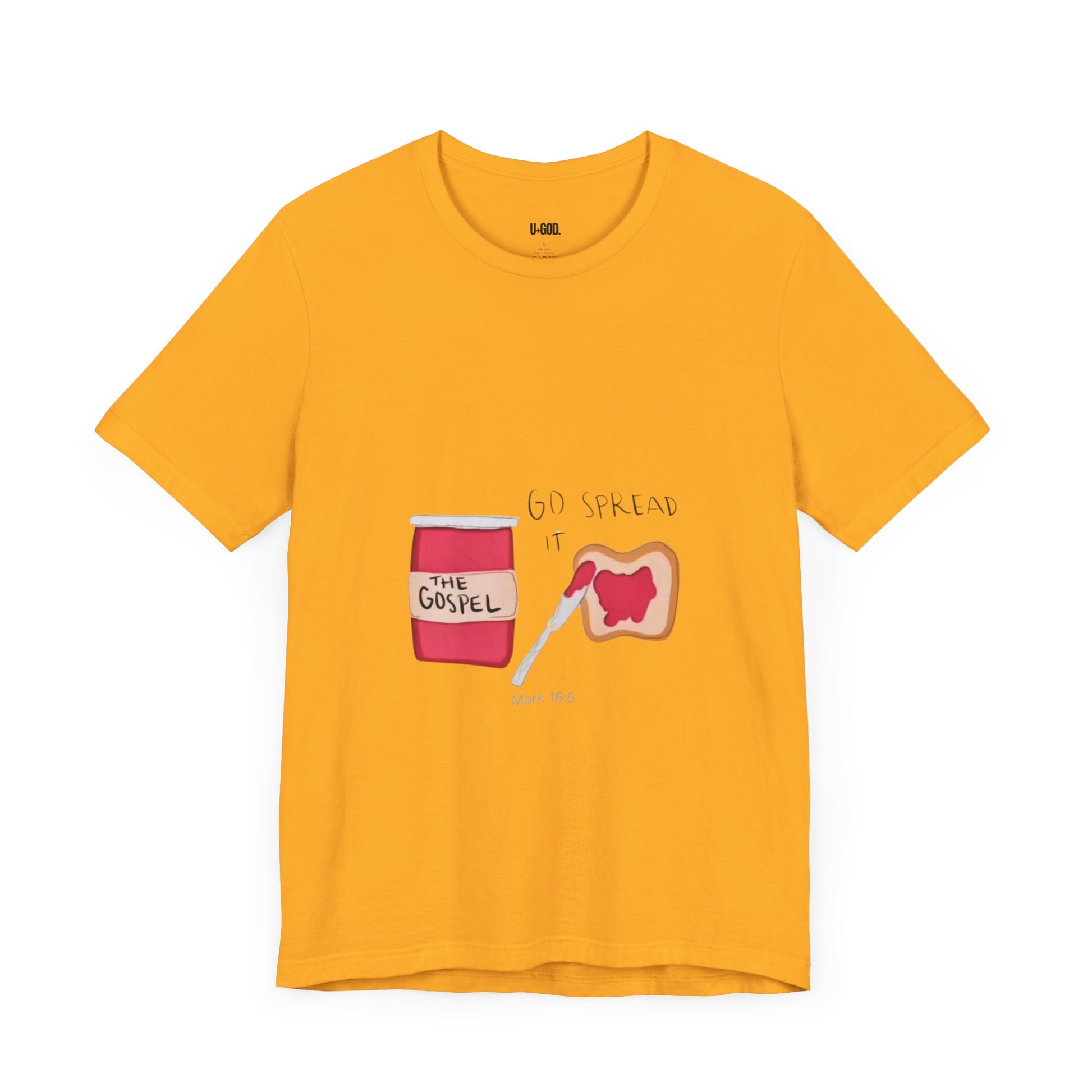 Spread the Good News: Jelly on Bread Design - U+GOD