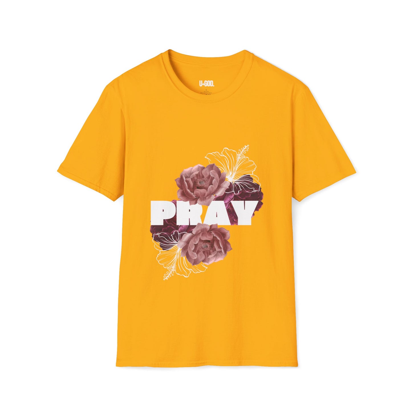 Pray Soft-style T-Shirt | U+God Clothing Line - U+GOD