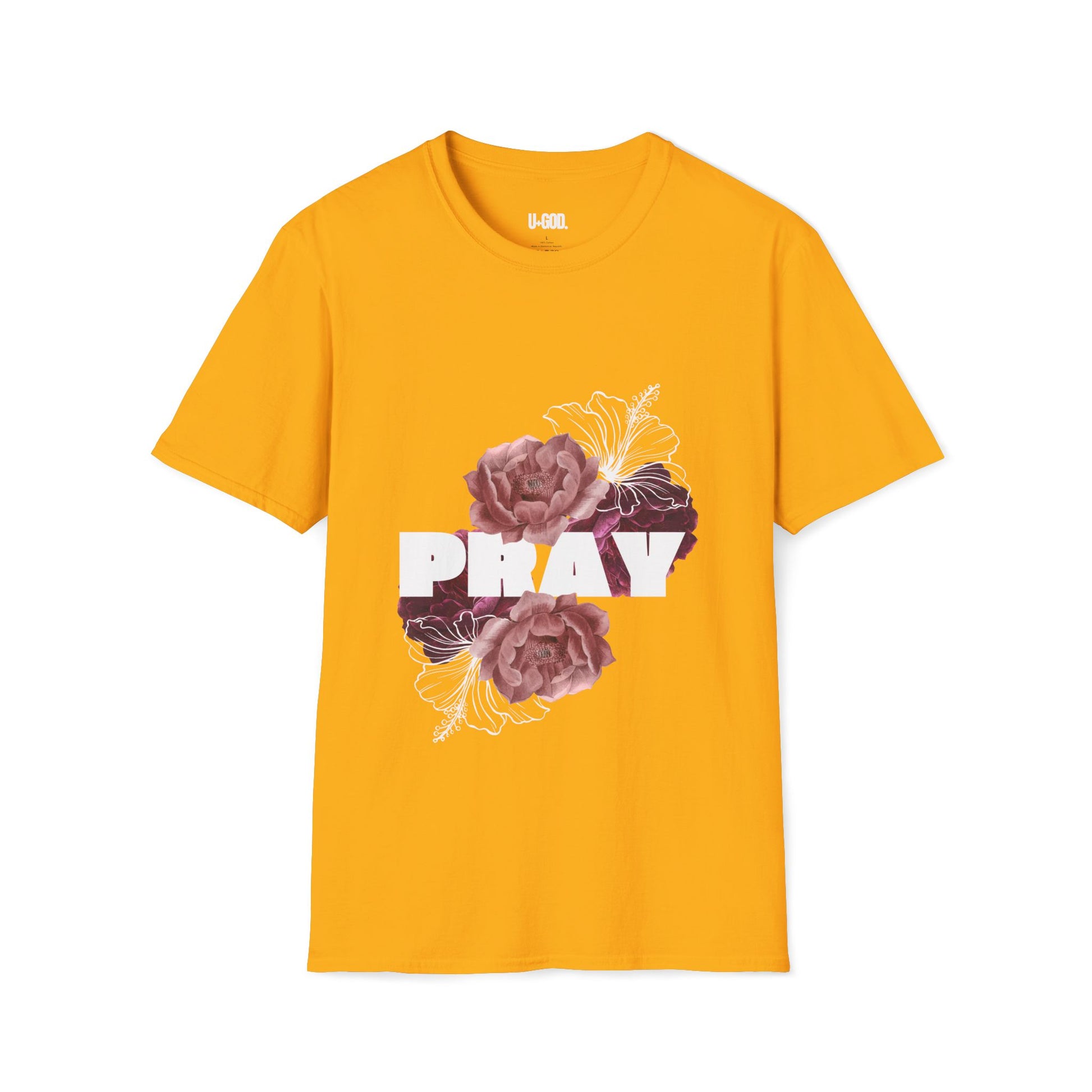 Pray Soft-style T-Shirt | U+God Clothing Line - U+GOD