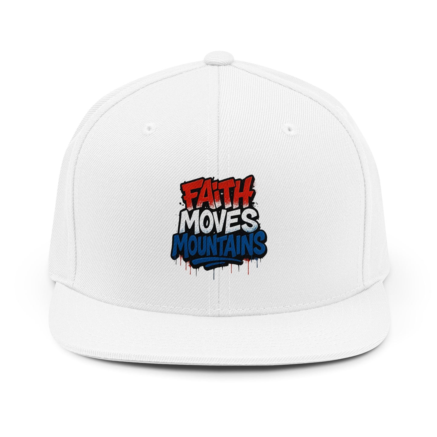 Faith Moves Mountains Snapback Hat