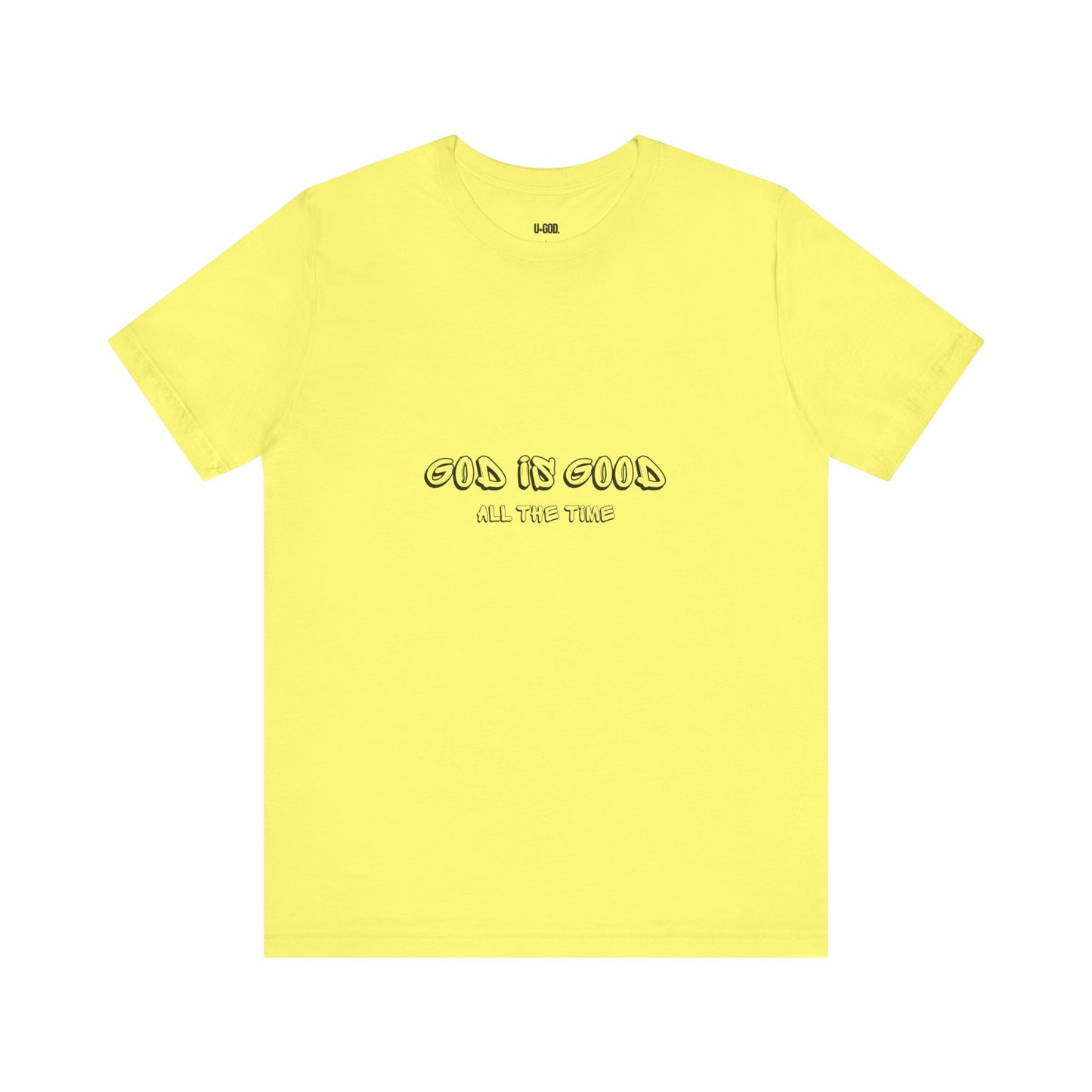 Comfort Colors Christian Unisex Tee Shirt God is Good Faith Religious Gift - U+GOD