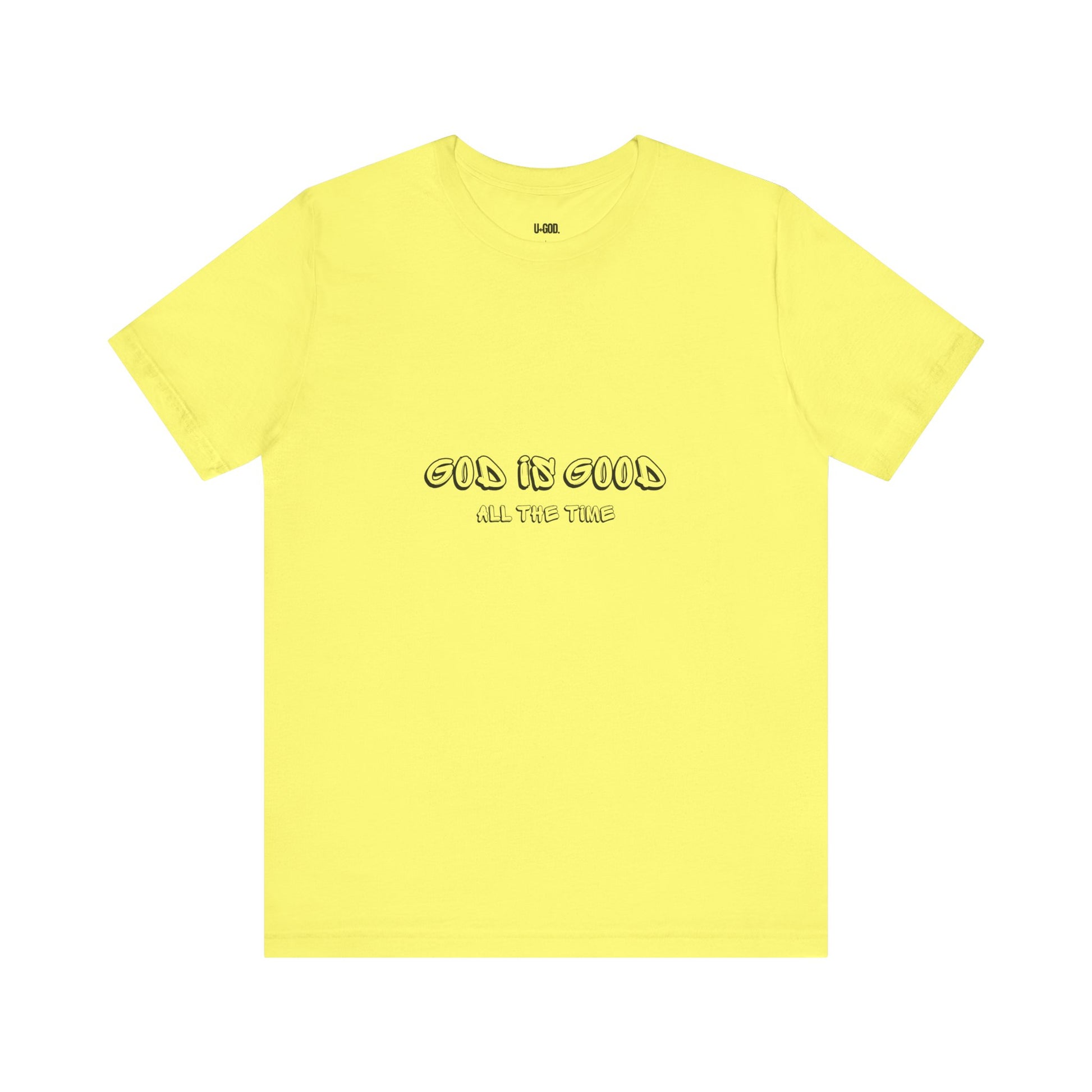 Comfort Colors Christian Unisex Tee Shirt God is Good Faith Religious Gift - U+GOD