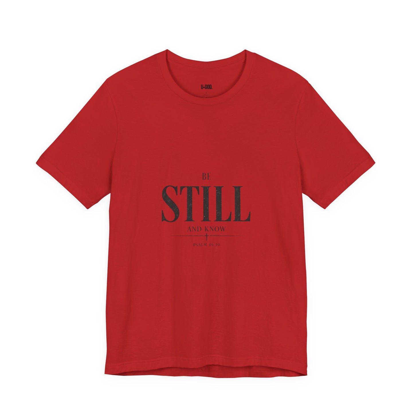 Be Still Christian Tee — Groovy Script Streetwear