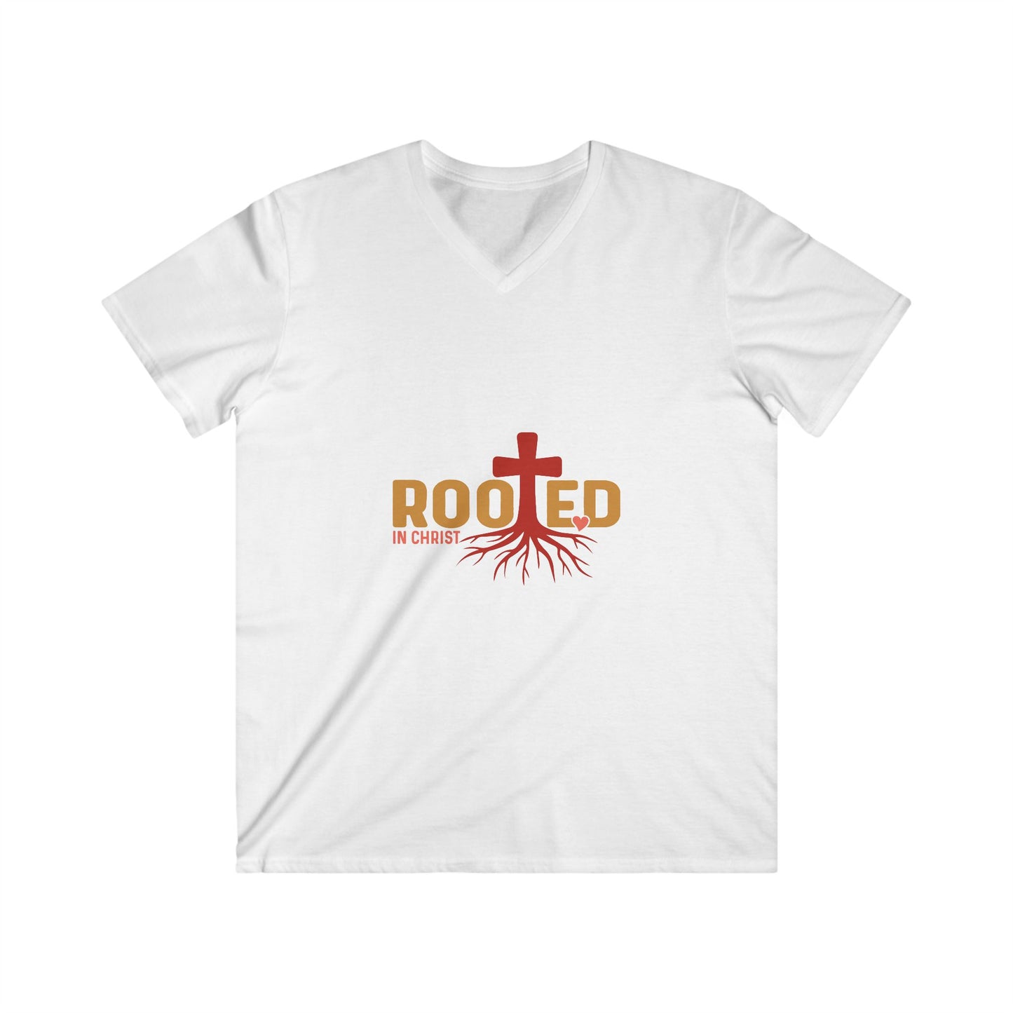 Men's Tee - Rooted in Christ, Faith-Inspired Apparel - U+GOD