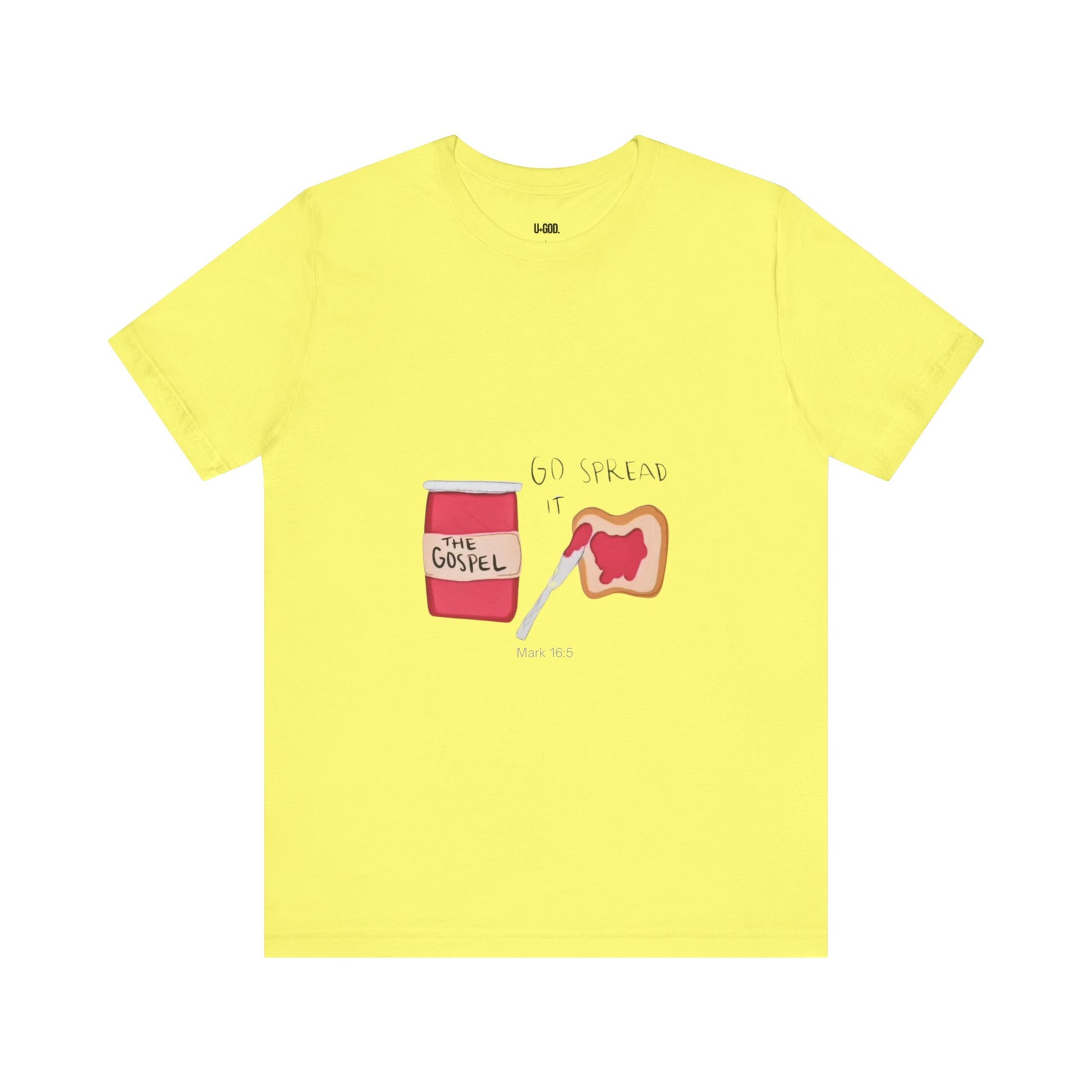 Spread the Good News: Jelly on Bread Design - U+GOD