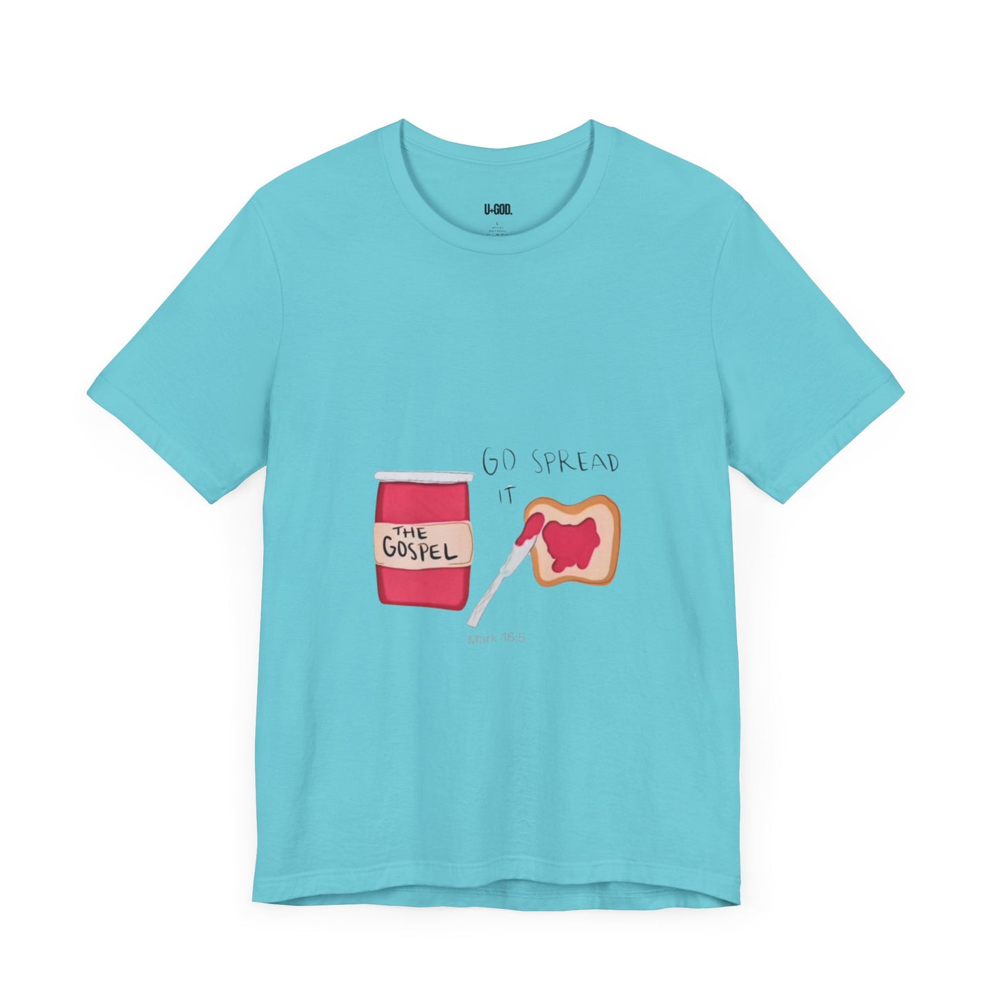 Spread the Good News: Jelly on Bread Design - U+GOD