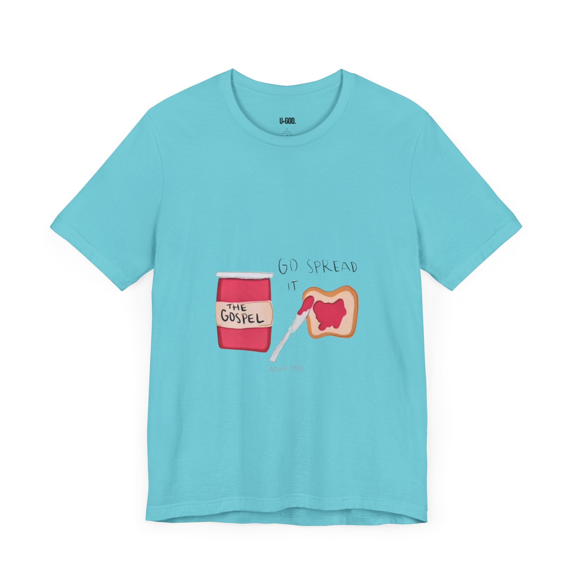 Spread the Good News: Jelly on Bread Design - U+GOD