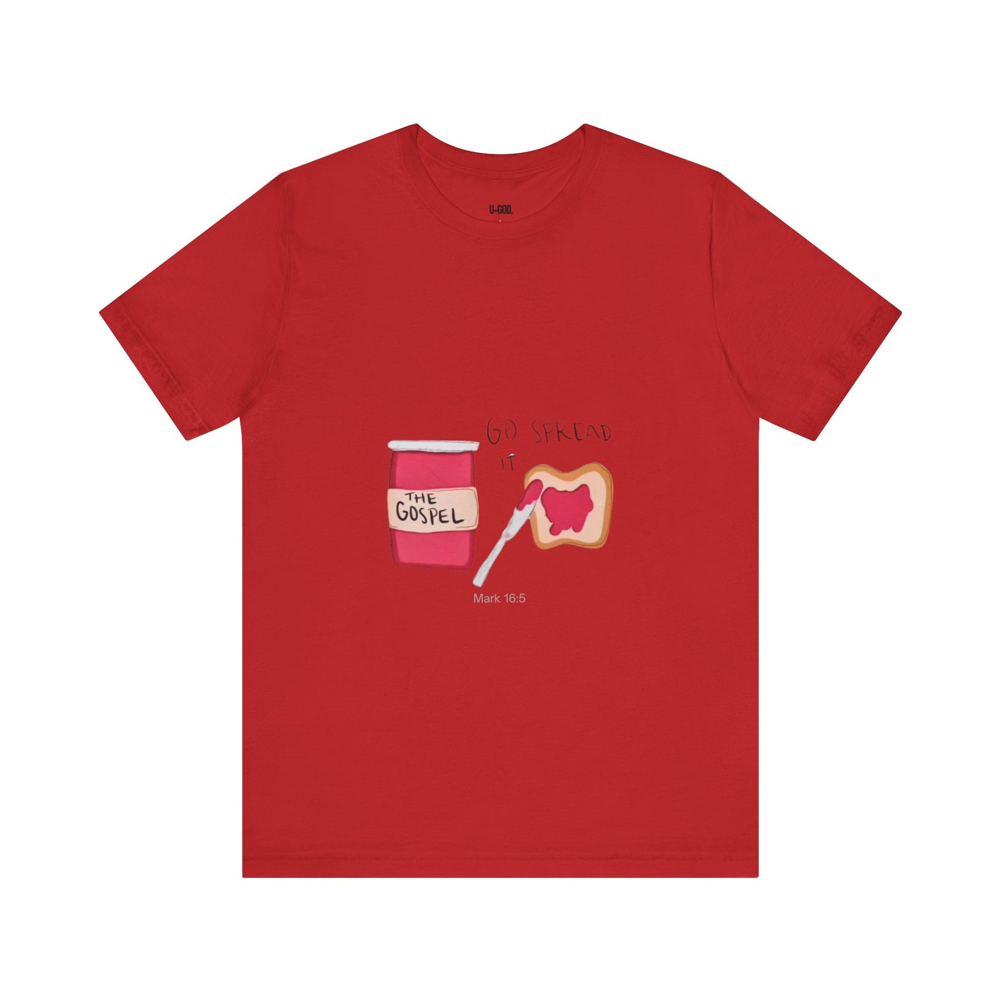 Spread the Good News: Jelly on Bread Design - U+GOD
