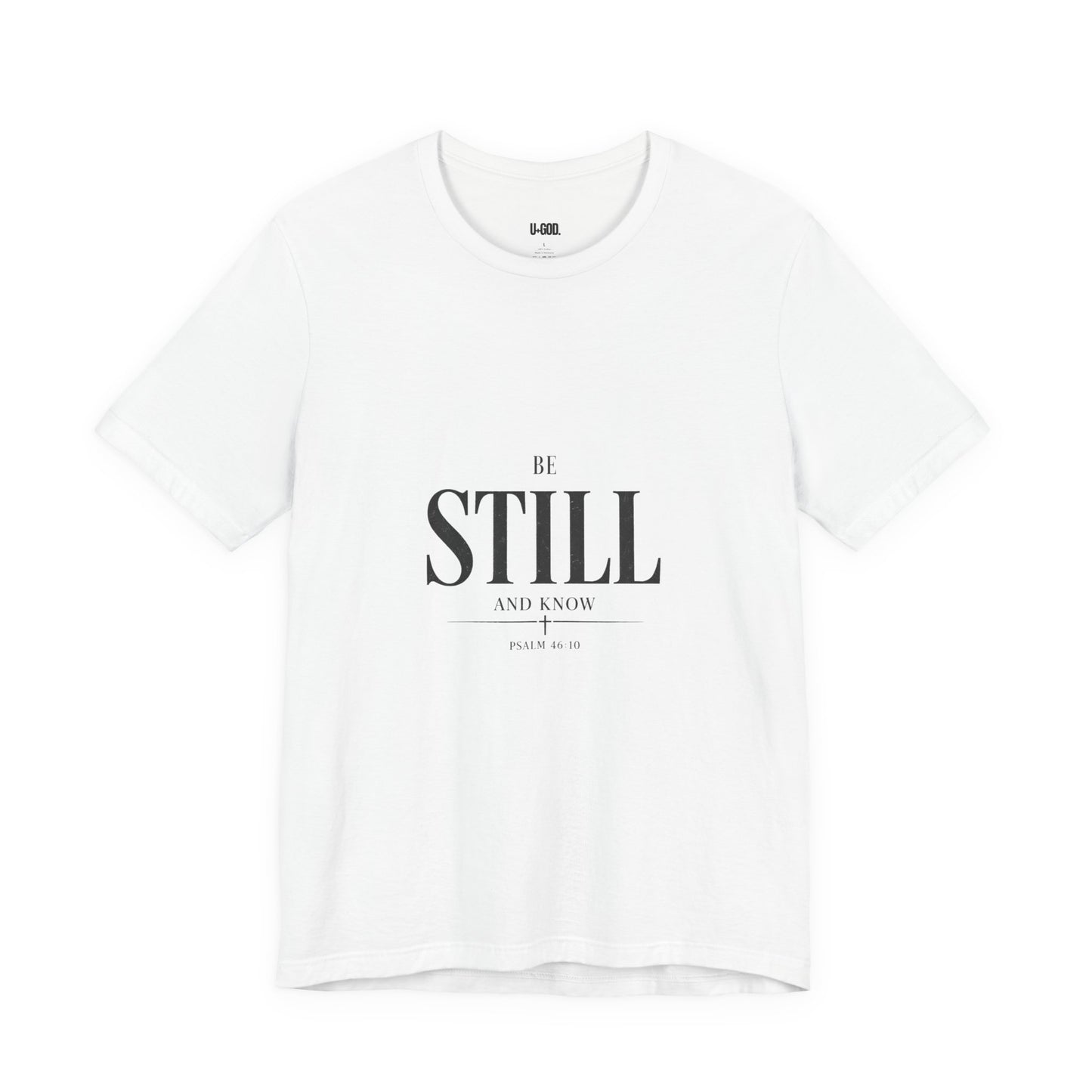 Be Still Christian Tee — Groovy Script Streetwear