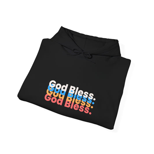 Spread the Love: God Bless Hoodie in Support of a Blessed Life