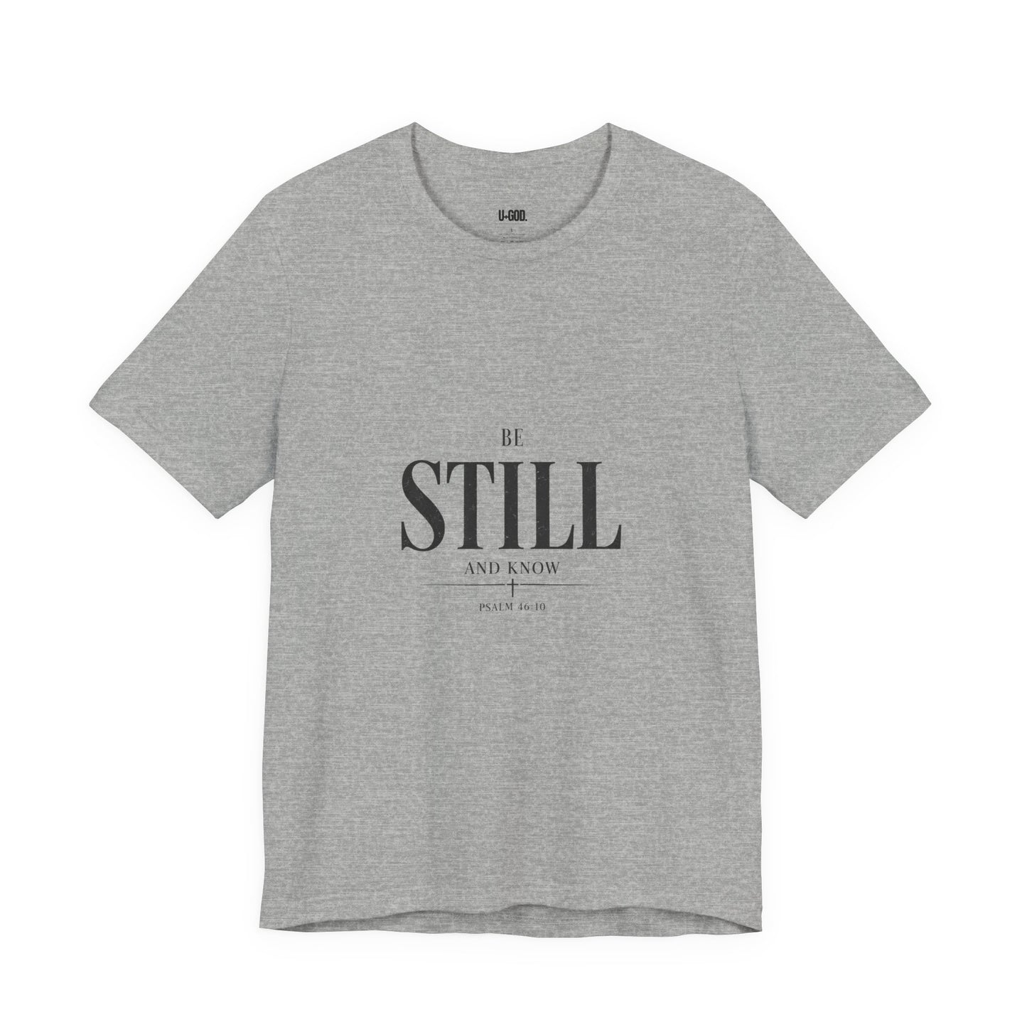 Be Still Christian Tee — Groovy Script Streetwear