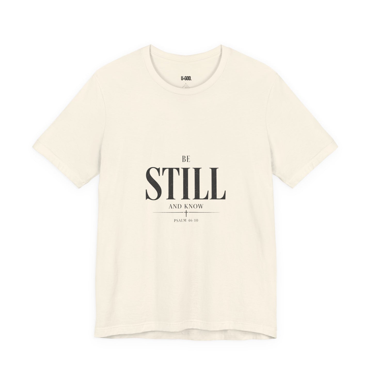 Be Still Christian Tee — Groovy Script Streetwear