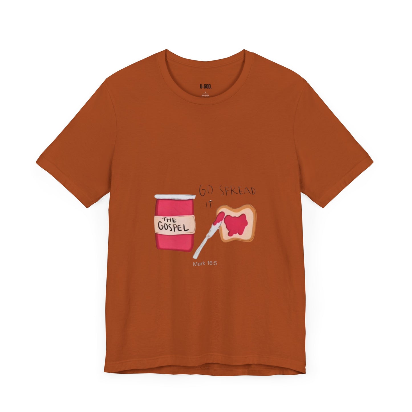 Spread the Good News: Jelly on Bread Design - U+GOD