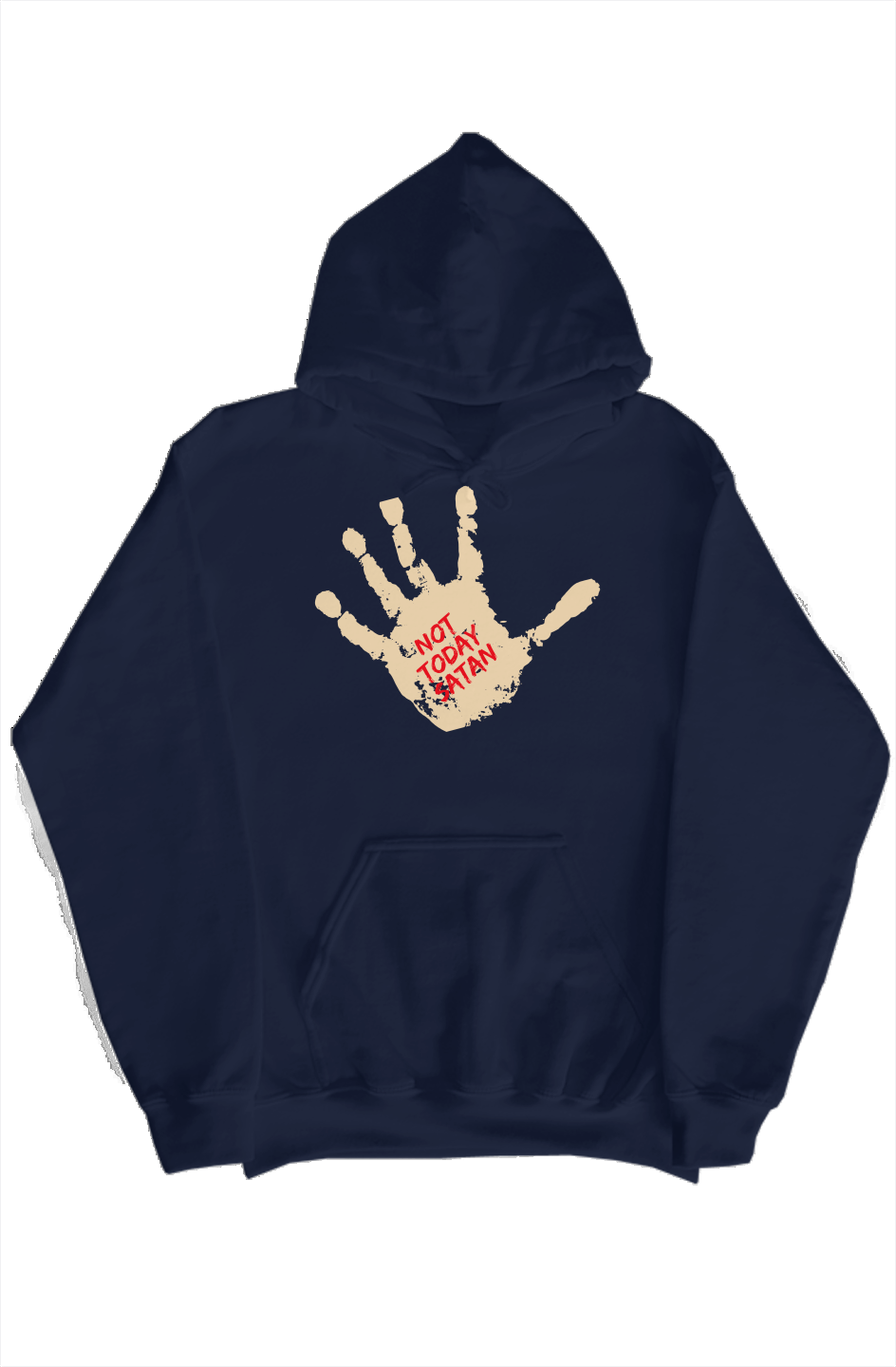 Not today Satan hoodie 