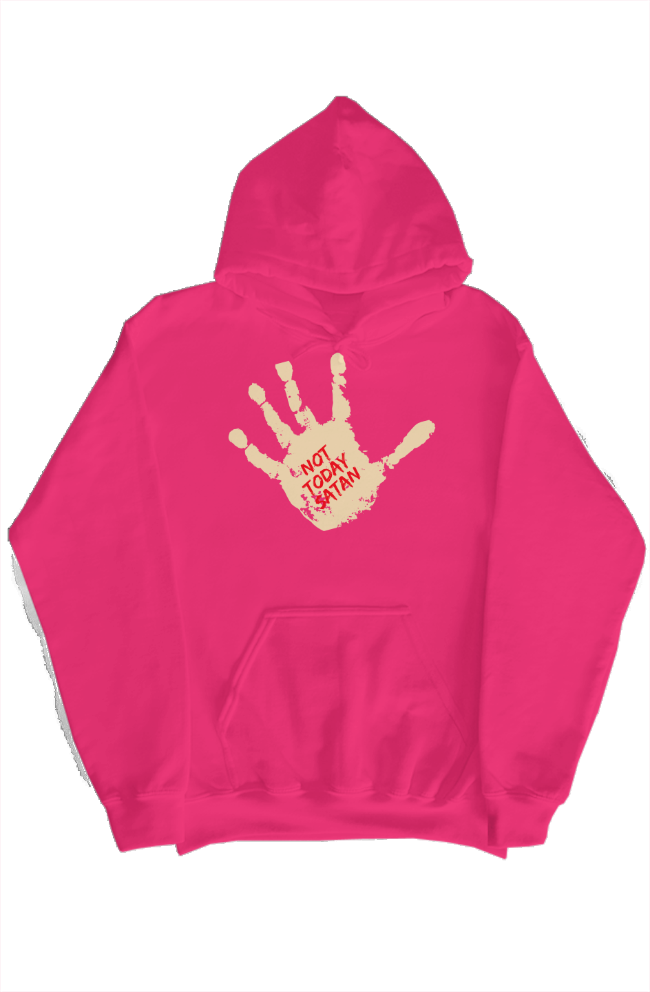 Not today Satan hoodie 