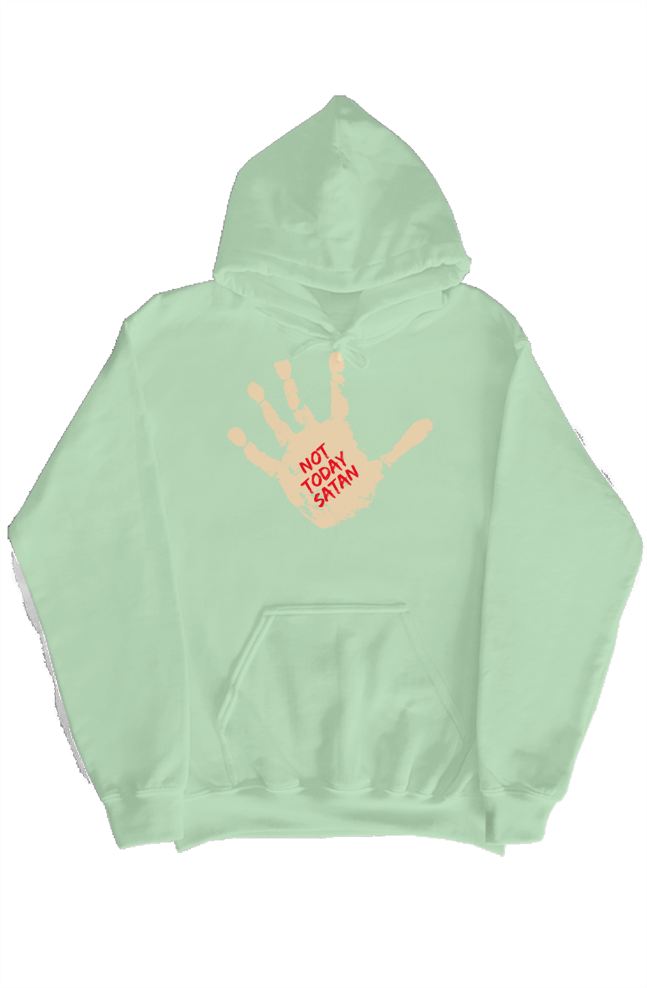 Not today Satan hoodie 
