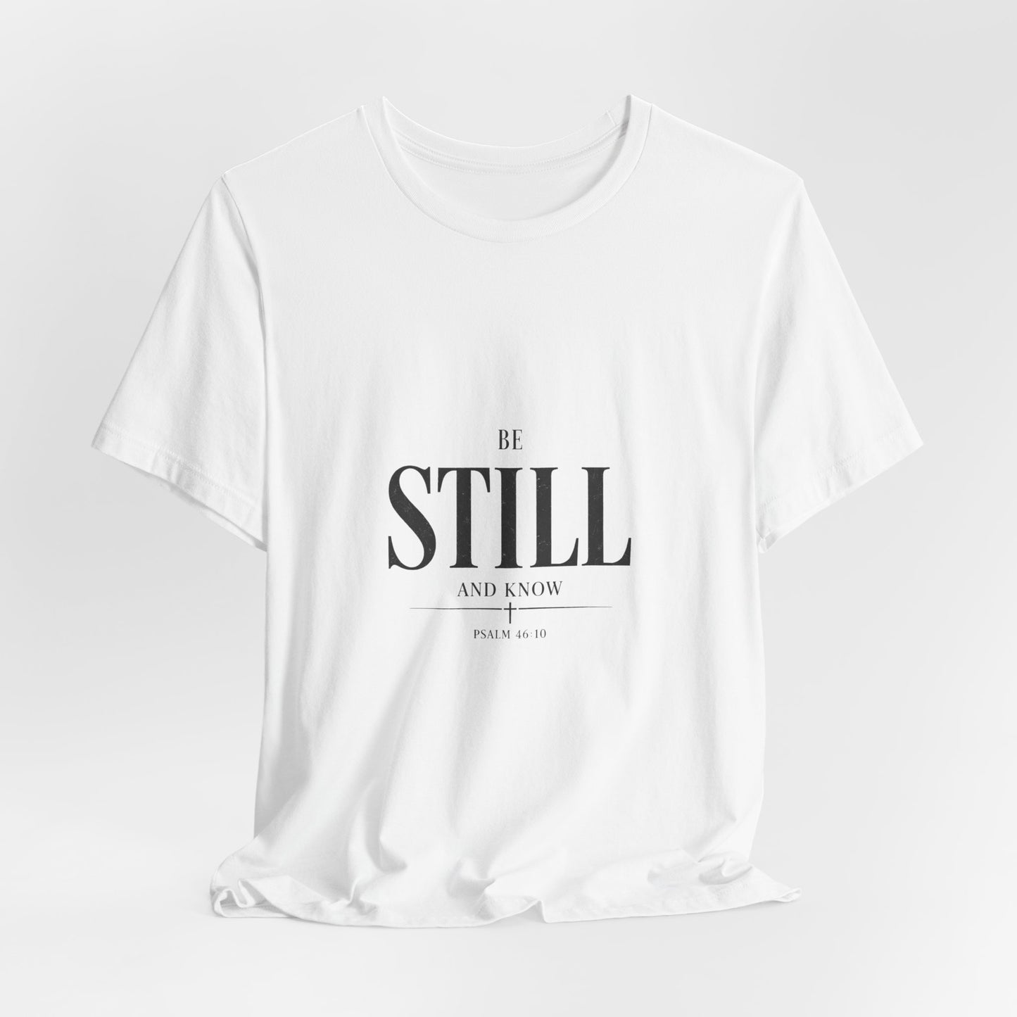 Be Still Christian Tee — Groovy Script Streetwear