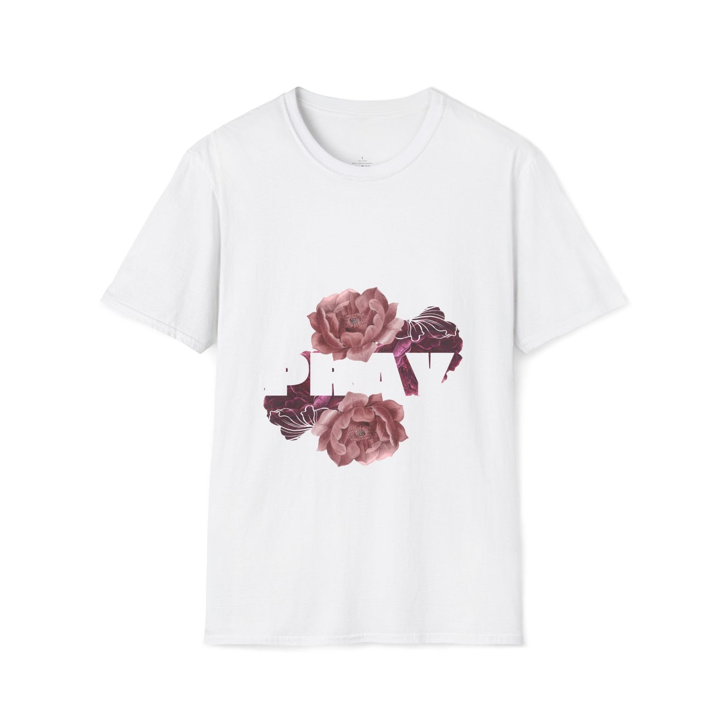 Pray Soft-style T-Shirt | U+God Clothing Line - U+GOD