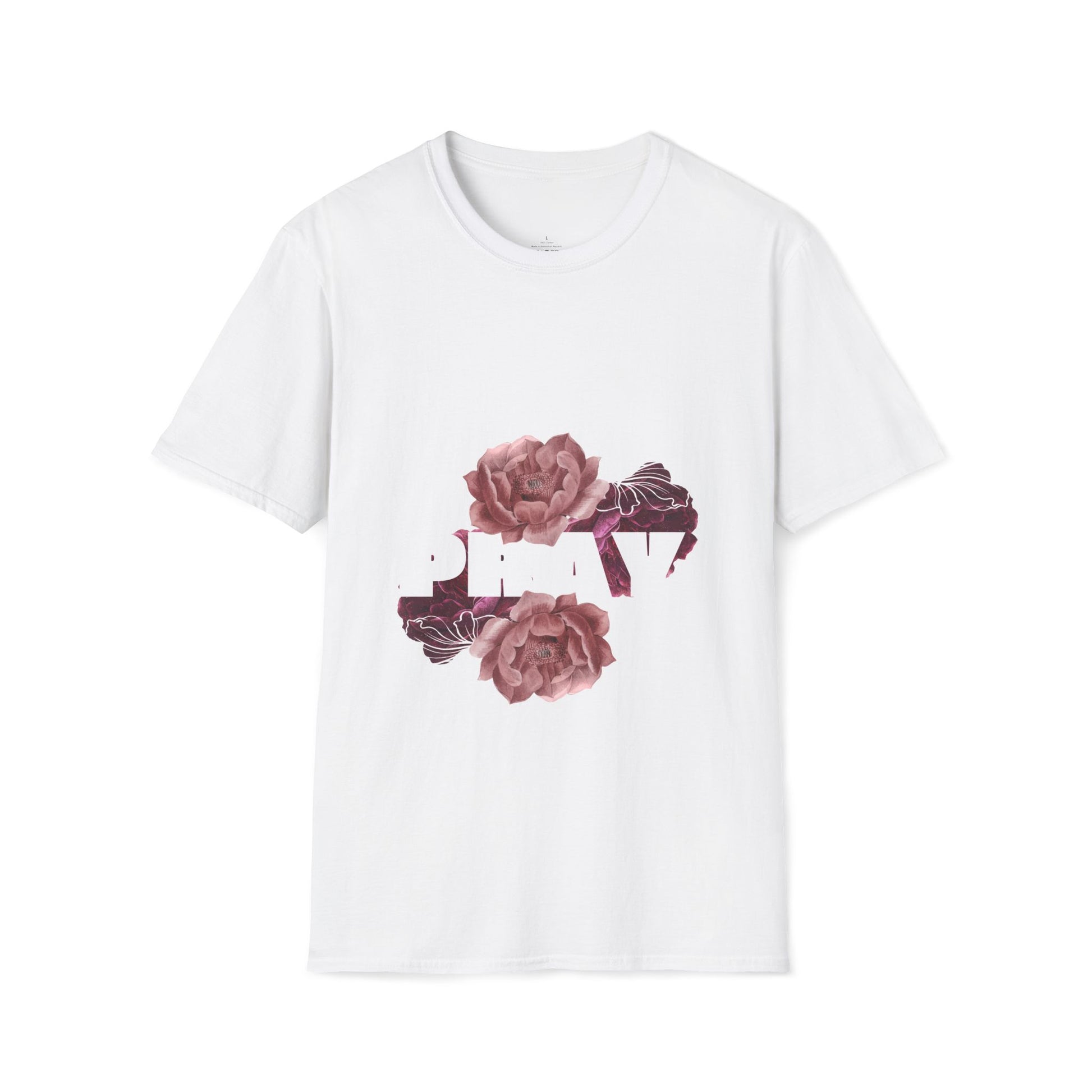 Pray Soft-style T-Shirt | U+God Clothing Line - U+GOD