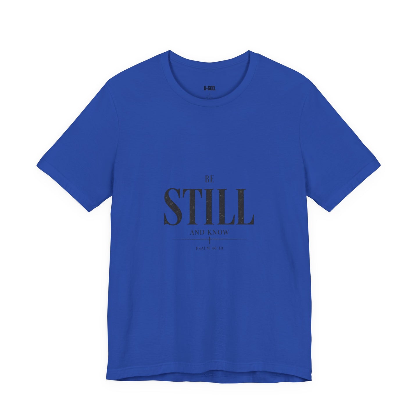 Be Still Christian Tee — Groovy Script Streetwear