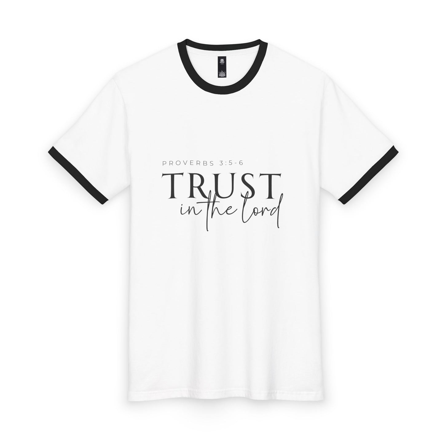 Men's Ringer Tee 'Trust in the Lord'