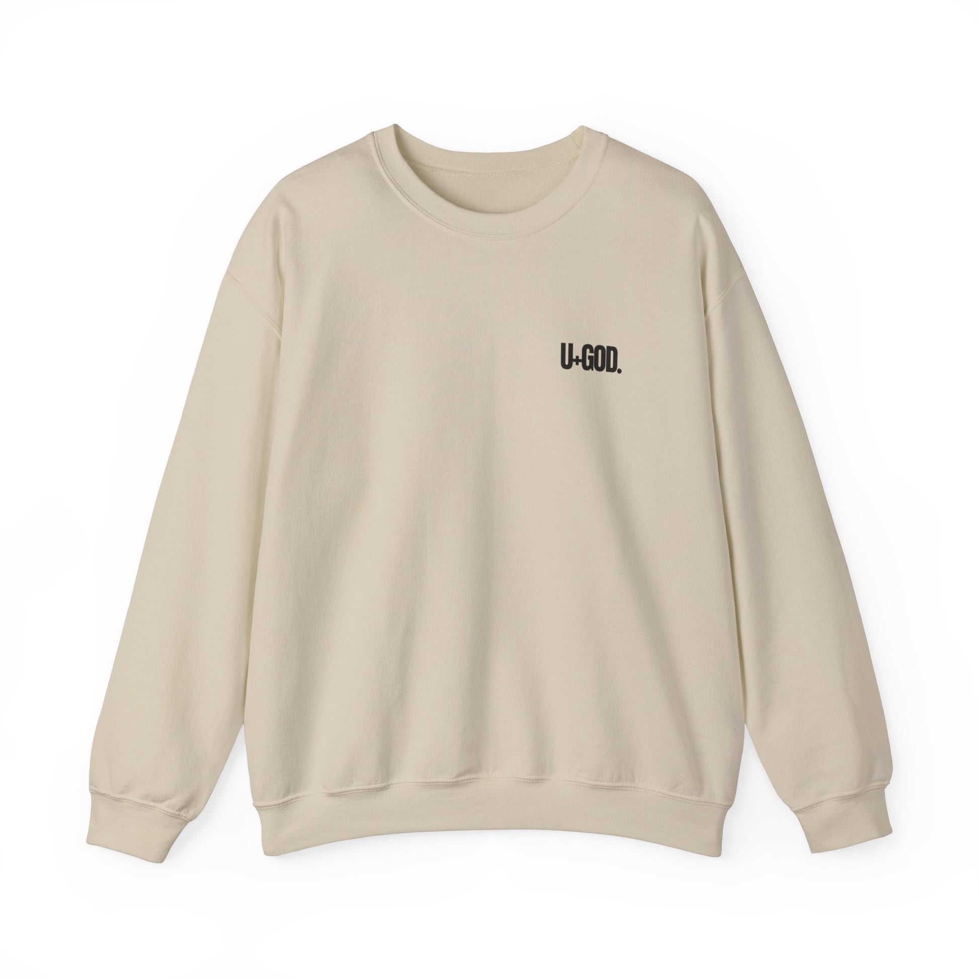 Unisex Crewneck Sweatshirt - U+GOD Design - U+GOD