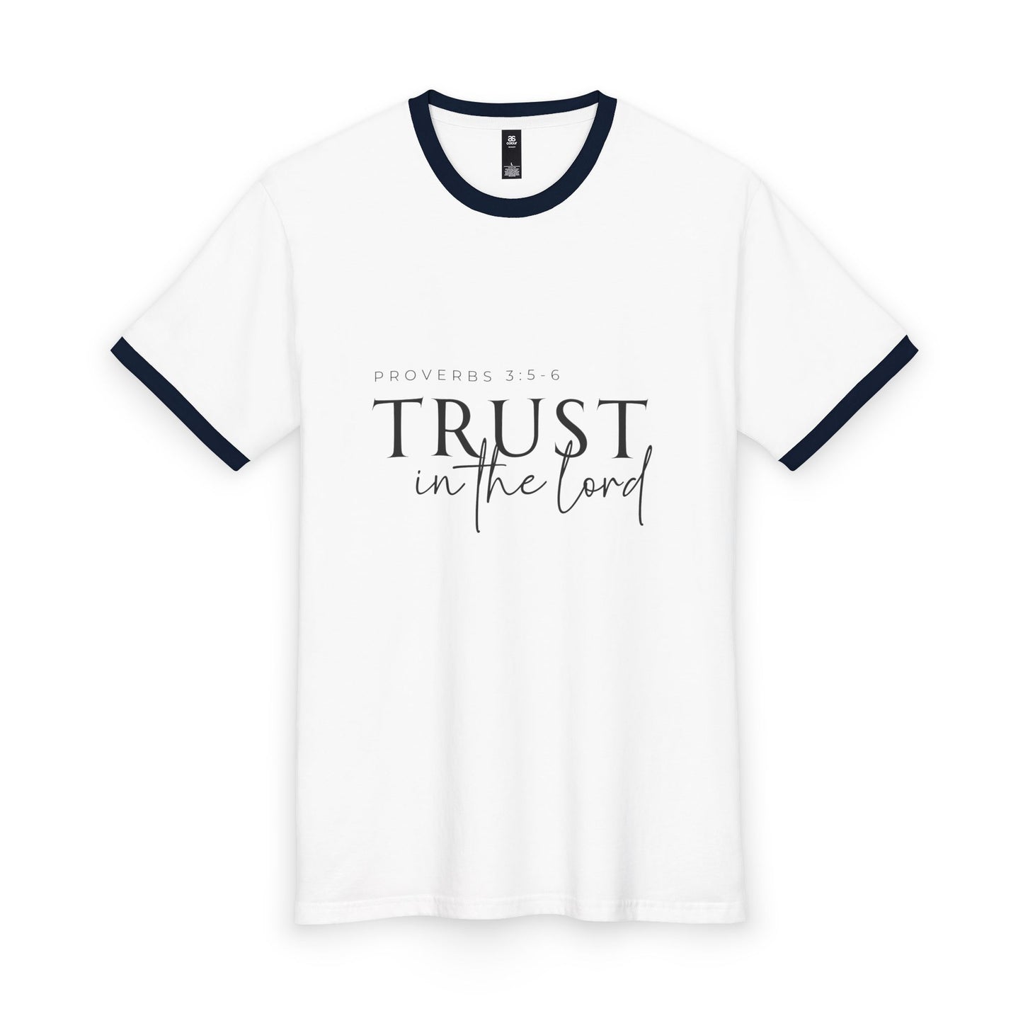 Men's Ringer Tee 'Trust in the Lord'