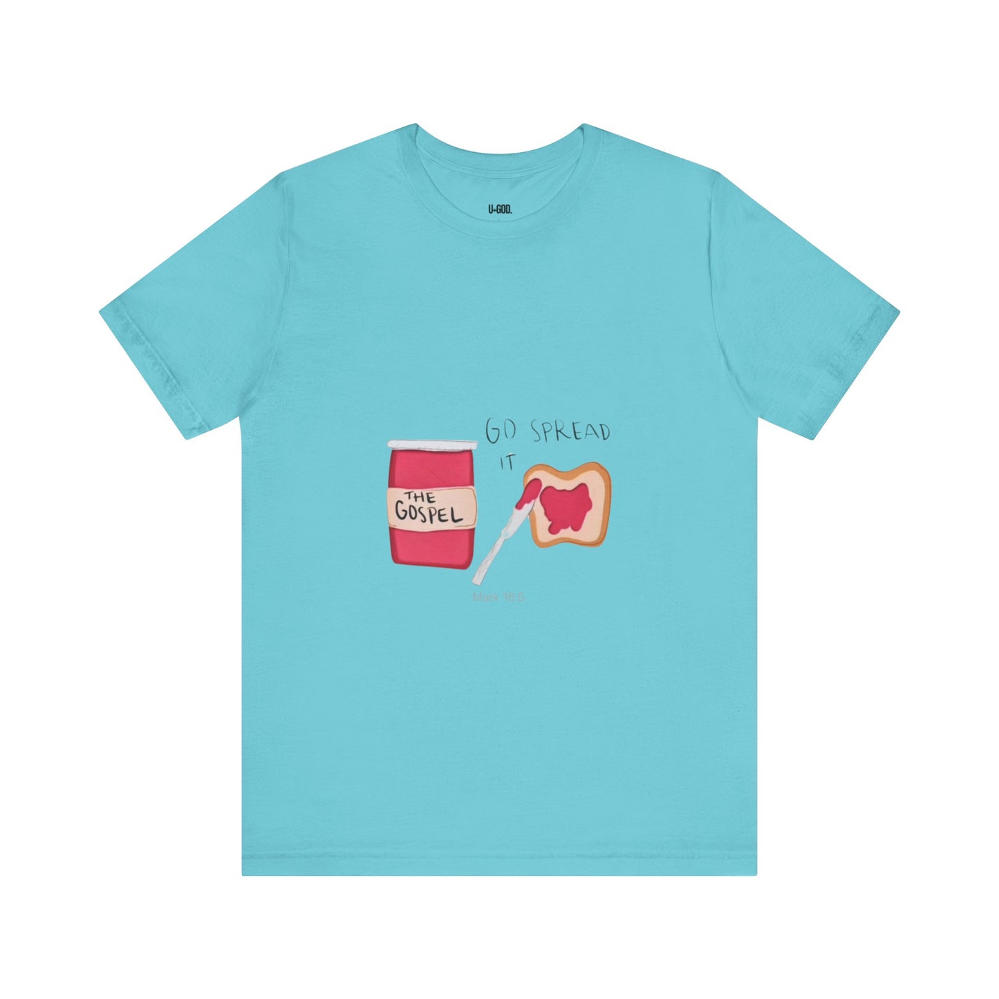 Spread the Good News: Jelly on Bread Design - U+GOD